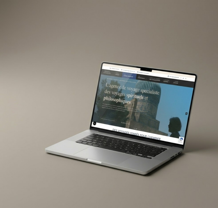 Exemple de site web créé par Webiteasy, agence web en Vendée