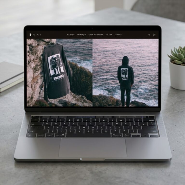 Exemple de site web créé par Webiteasy, agence web en Vendée